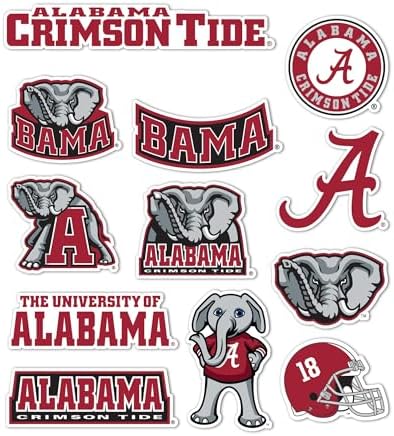 Alabama Crimson Tide Car Decal