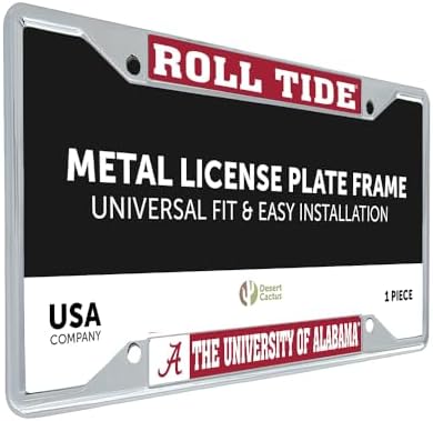 Alabama Crimson Tide License Plate Frame