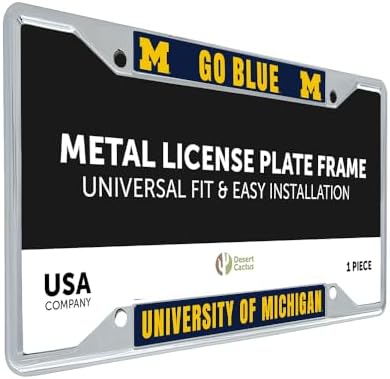 Michigan Wolverines License Plate Frame