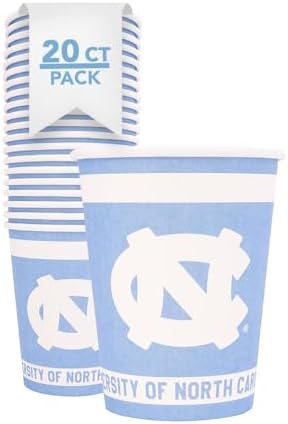 North Carolina Paper Cups, 20 Count