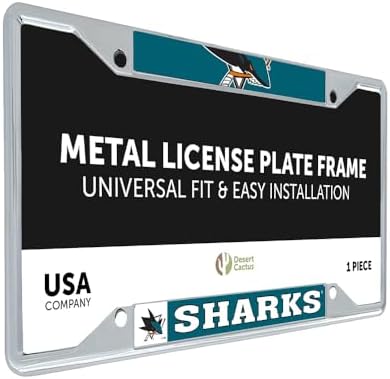 San Jose Sharks License Plate Frame